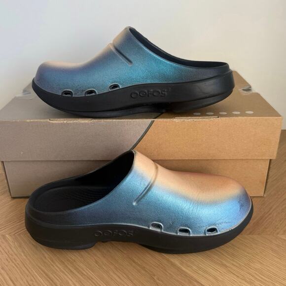 OOFOS OOCLOOG Luxe Horizon Unisex Clog Sandals- SZ Men 4- Women 6 - Picture 5 of 13